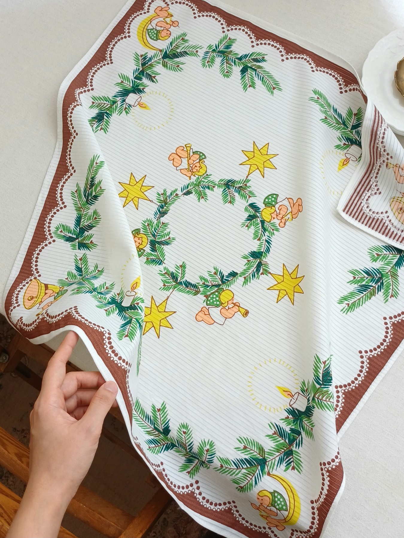 رومیزی کریسمسی